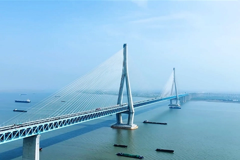 Shanghai-Suzhou-Nantong Yangtze River Bridge