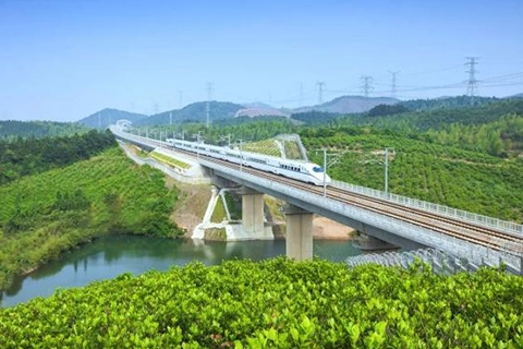 Shangqiu-Hefei-Hangzhou high-speed railway